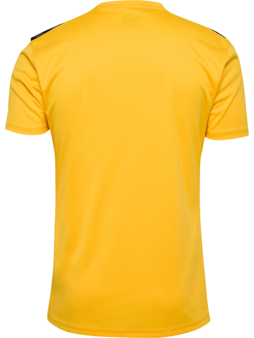 hmlAUTHENTIC PL JERSEY S/S, SPORTS YELLOW/TRUE BLUE, packshot