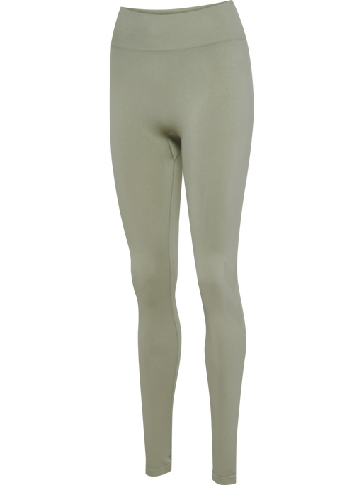 hmlHIIT SEAMLESS HIGH WAIST TIGHTS, SEAGRASS, packshot