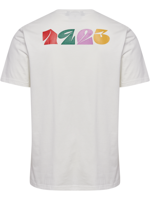 hmlREGULAR GRAPHIC TEE S/S, WHITE/BLACK hmlREGULAR GRAPHIC TEE S/S, WHITE/BLACK, packshot