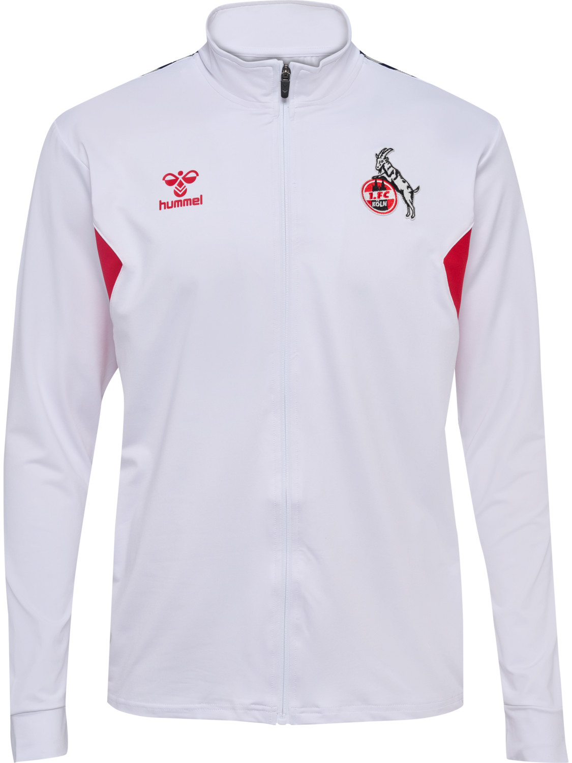 1FCK 23/24 LINE UP JACKET, WHITE/TRUE RED, packshot