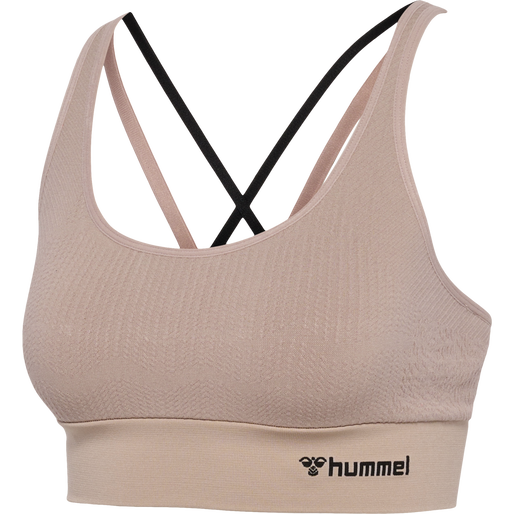 hmlMT FLOW SEAMLESS SPORTS TOP, CHATEAU GRAY, packshot