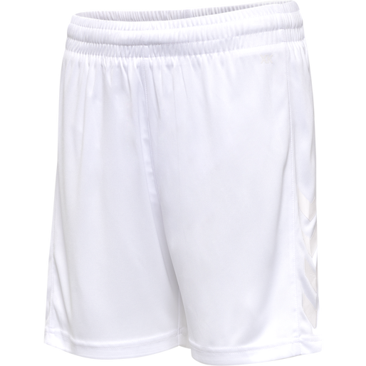 hmlCORE XK POLY SHORTS KIDS, WHITE/WHITE, packshot