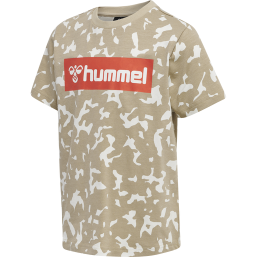 hmlCARTER T-SHIRT S/S, HUMUS, packshot