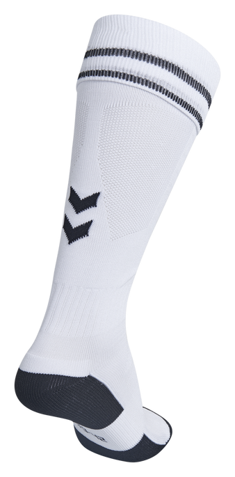 ELEMENT FOOTBALL SOCK , WHITE/BLACK, packshot