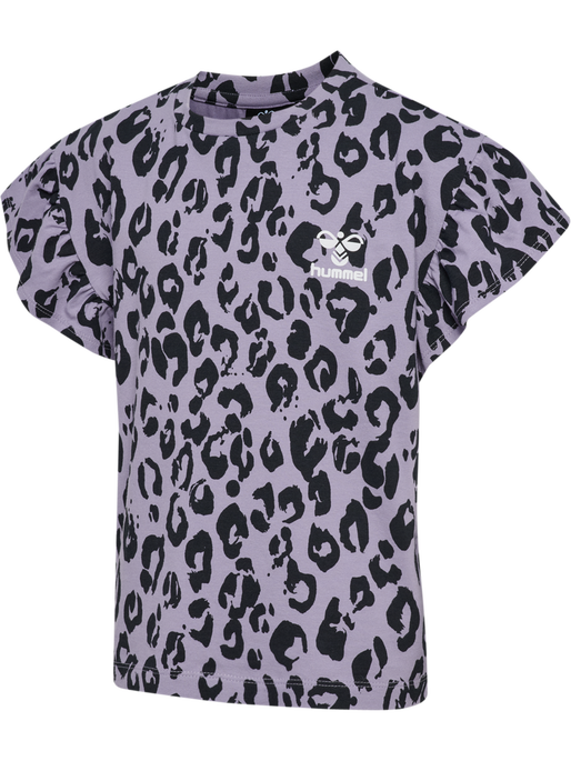 hmlMUSSE T-SHIRT S/S, LAVENDER GRAY, packshot