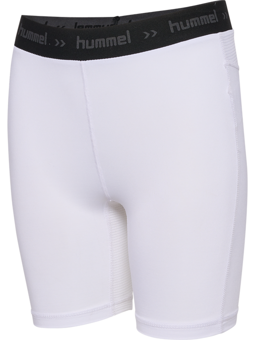 HML FIRST PERFORMAN KIDS TIG SHORTS, WHITE HML FIRST PERFORMAN KIDS TIG SHORTS, WHITE, packshot