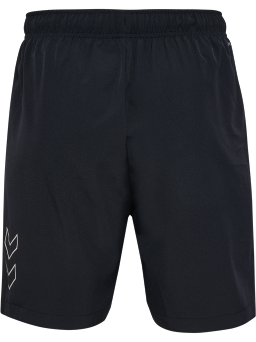 hmlCOURT POCKET SHORTS, LIGHT GREY/BLACK, packshot