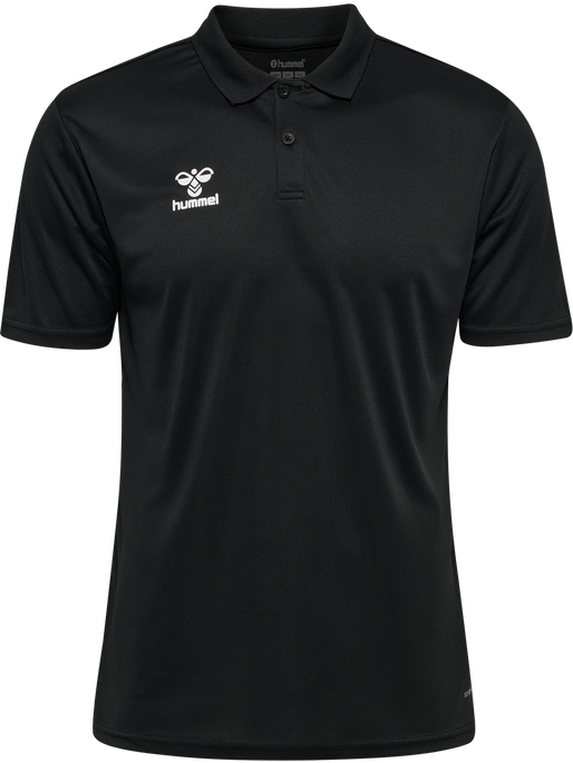 hmlESSENTIAL POLO, BLACK, packshot