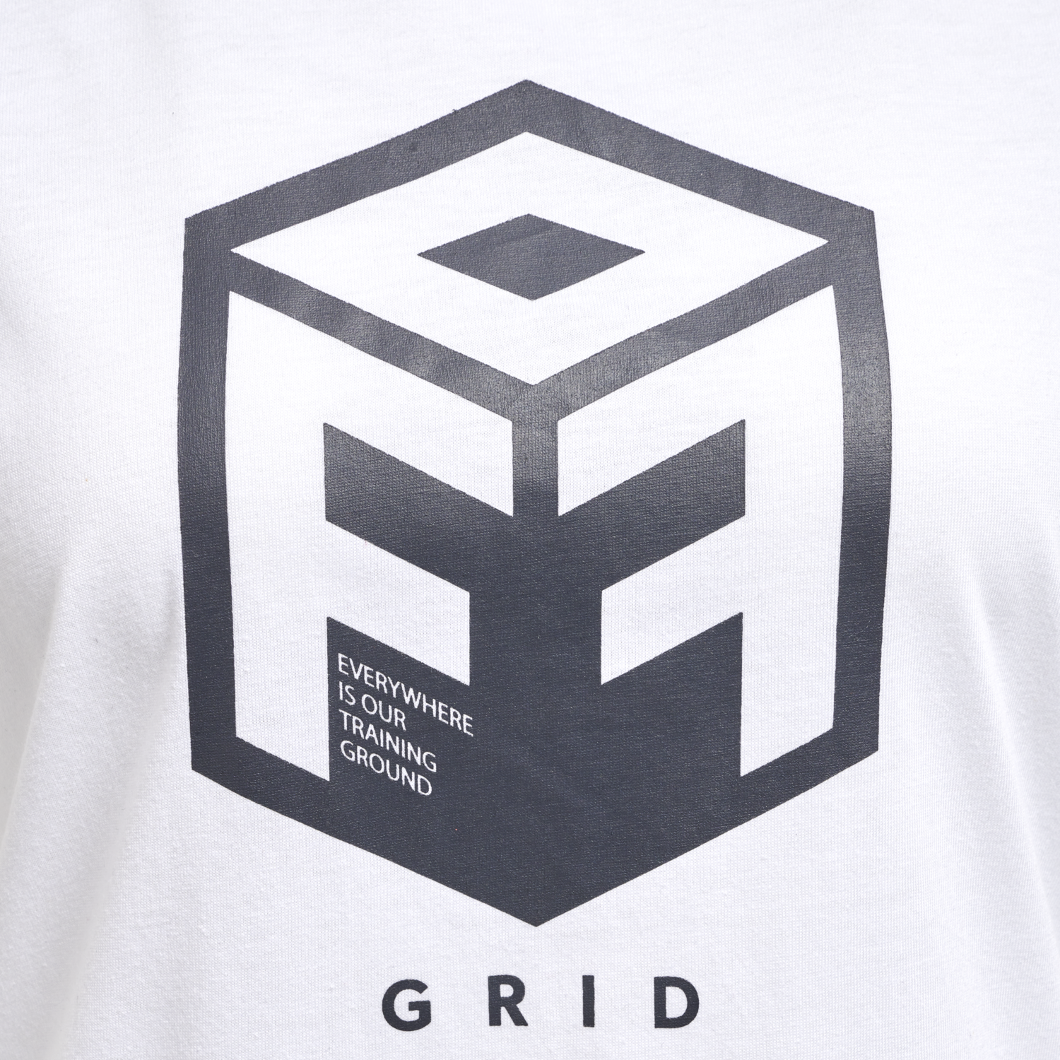 hmlOFFGRID COTTON JERSEY S/S WO, WHITE/FORGED IRON, packshot