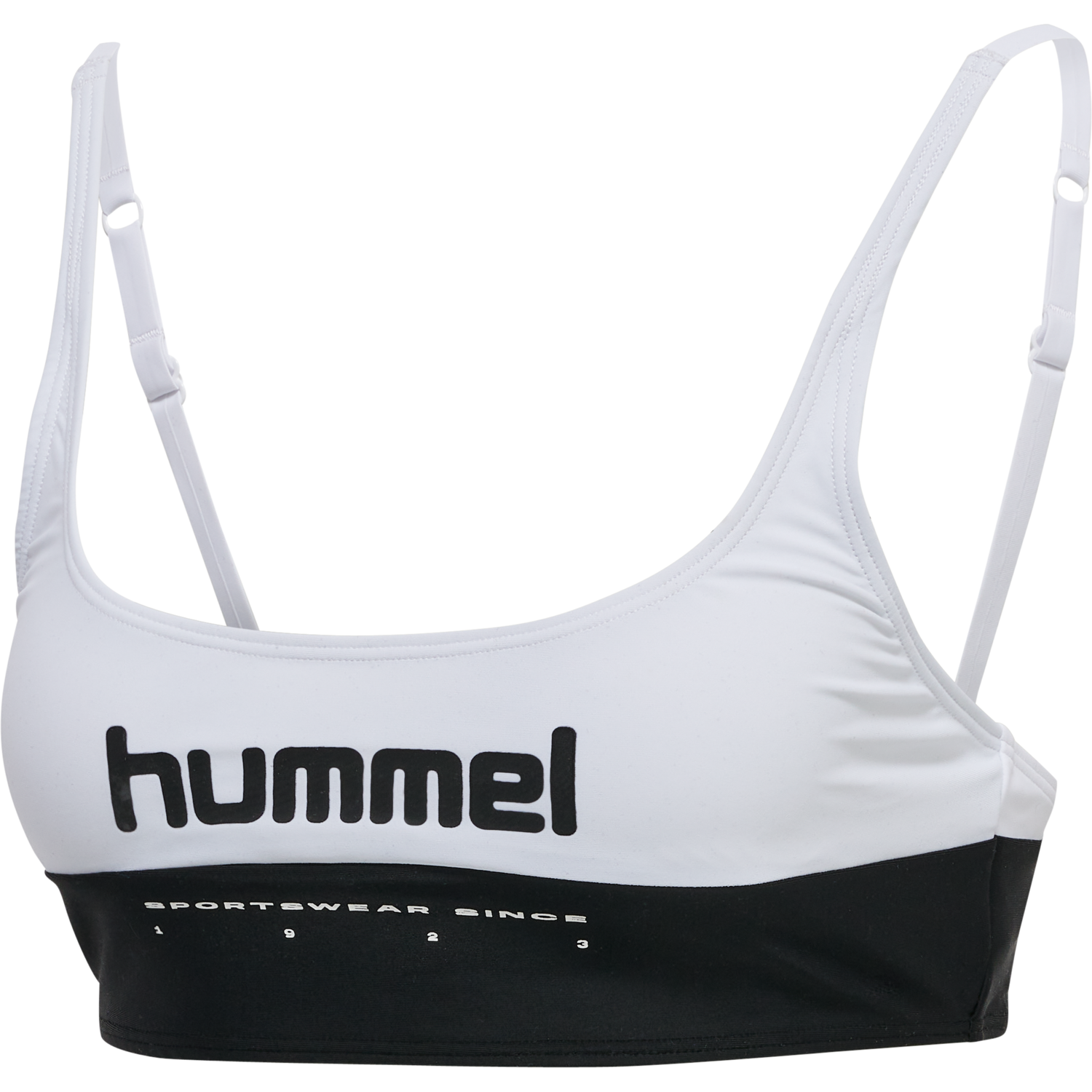 hmlCINDI SWIM TOP, WHITE/BLACK, packshot