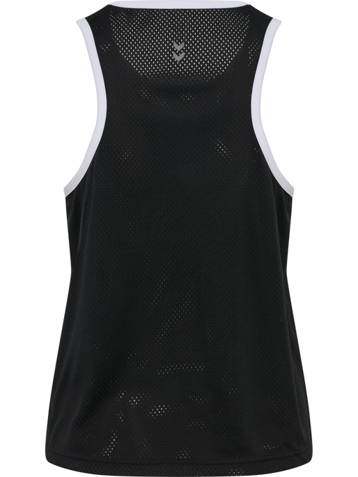 hmlPULSE MESH TANK TOP, BLACK, packshot