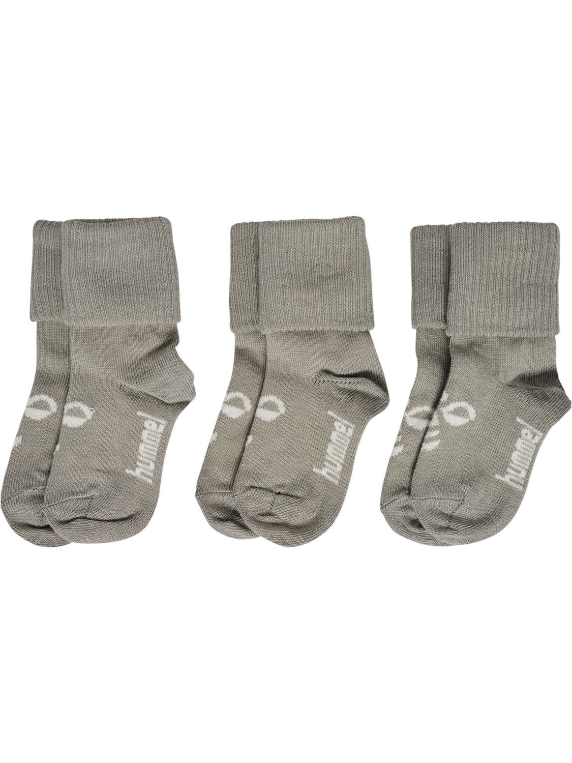 hmlMINI BEE 3-PACK SOCK, ROCK RIDGE, packshot
