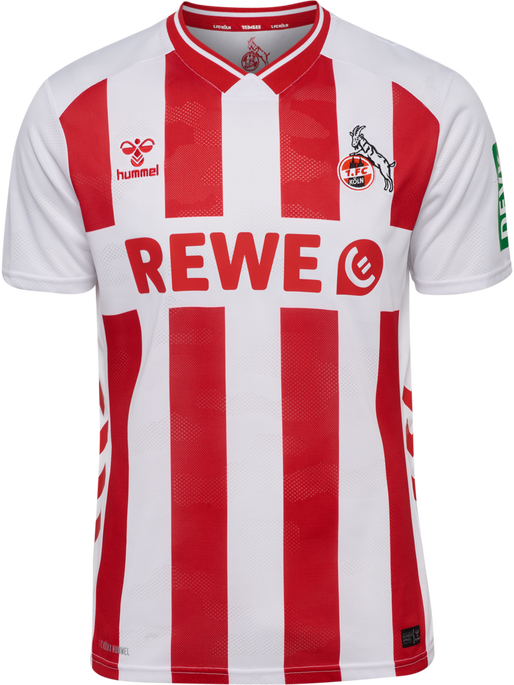 1FCK 25/26 HOME JERSEY S/S, WHITE/TRUE RED, packshot