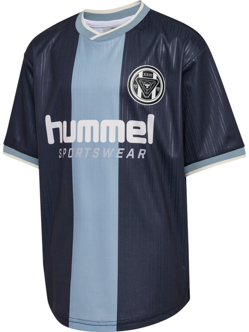 hmlJR LOOSE BALL  JERSEY S/S SET, PARISIAN NIGHT, packshot