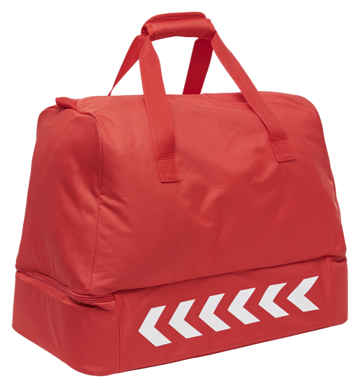 CORE FOOTBALL BAG, TRUE RED, packshot