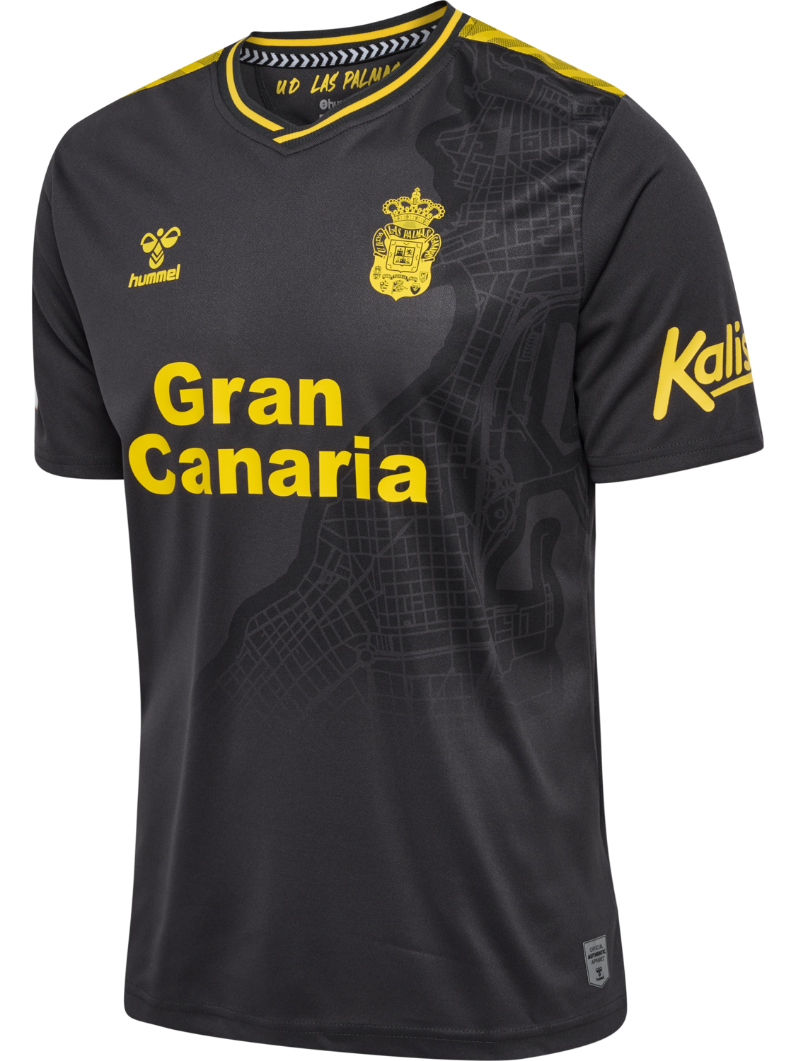 UDLP 23/24 AWAY JERSEY S/S, ANTHRACITE, packshot