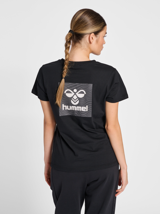 hmlOFFGRID TEE S/S WO, JET BLACK/FORGED IRON, model