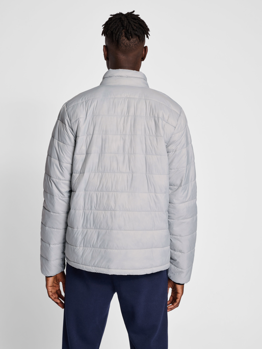 hmlWIND PUFF JACKET, HARBOR MIST, model