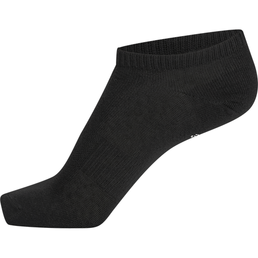 hmlCHEVRON 6-PACK ANKLE SOCKS, BLACK/BLACK, packshot