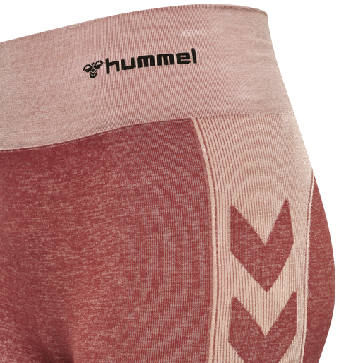 hmlCLEA SEAMLESS CYCLING SHORTS, WITHERED ROSE, packshot