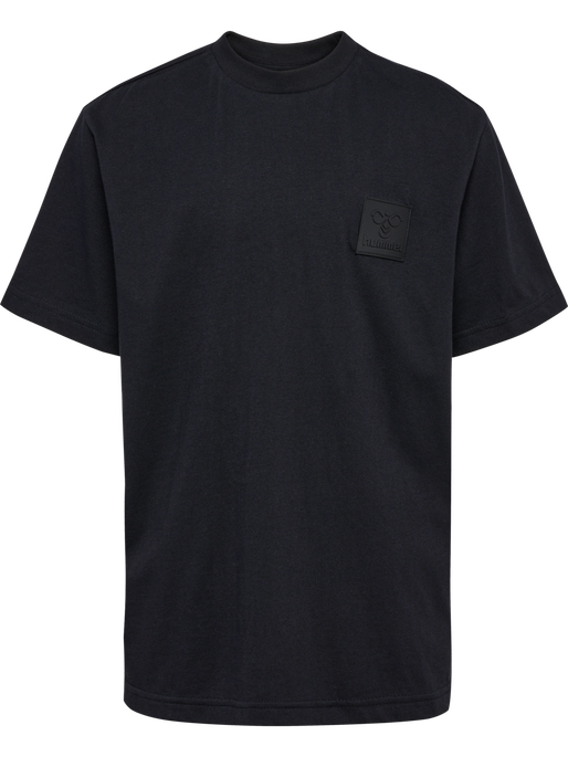 hmlCLEAN T-SHIRT S/S, BLACK, packshot