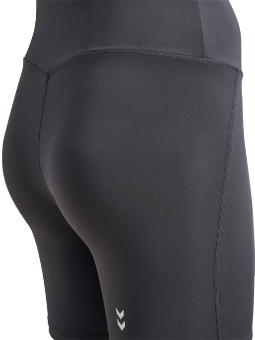 hmlPULSE HIGH WAIST SHORT TIGHTS, BLACKENED PEARL, packshot