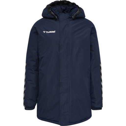 hmlAUTHENTIC KIDS BENCH JACKET, MARINE, packshot