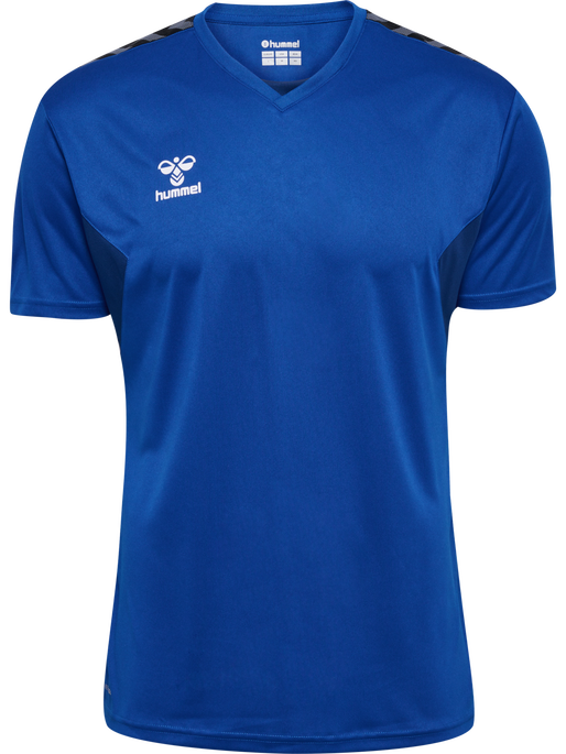hmlAUTHENTIC PL JERSEY S/S, TRUE BLUE, packshot