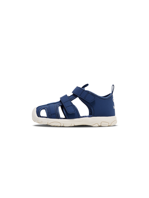 SANDAL VELCRO INFANT, NAVY PEONY, packshot