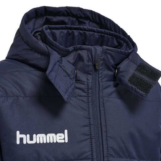 hmlPROMO SHORT BENCH JACKET KIDS, MARINE, packshot