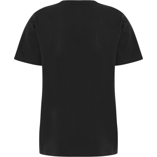 hmlTRES T-SHIRT S/S, BLACK, packshot