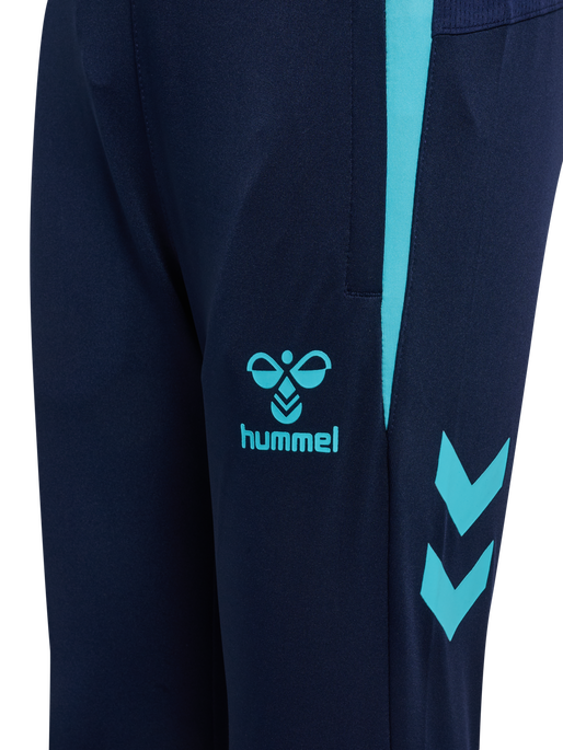 hmlLEAD 2.0 TRAINING PANTS KIDS, MARINE/BLUE FISH, packshot