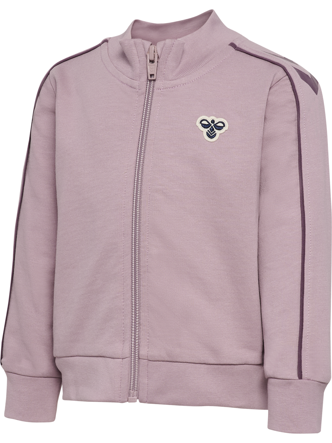 hmlMINI CO REG TRACK SUIT, SEA FOG, packshot