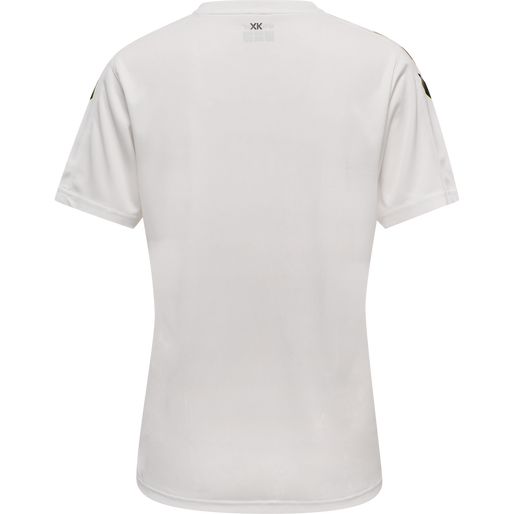 hmlCORE XK POLY JERSEY S/S WOMAN, WHITE, packshot