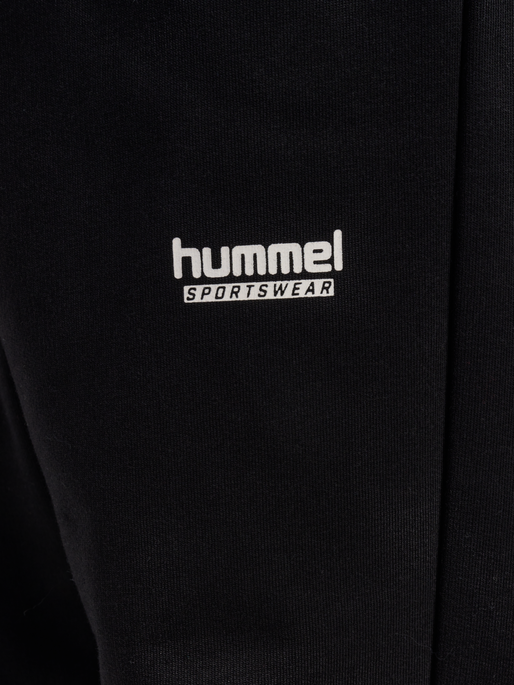 hmlJR REGULAR ADJ WAIST PANTS, BLACK, packshot