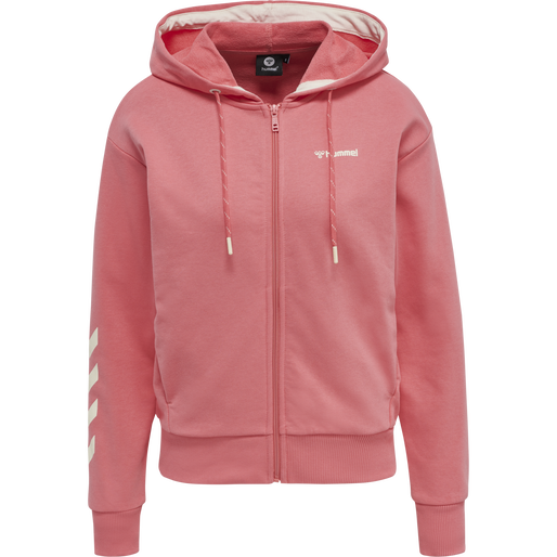 HMLMOSSA ZIP HOODIE, 4318, packshot