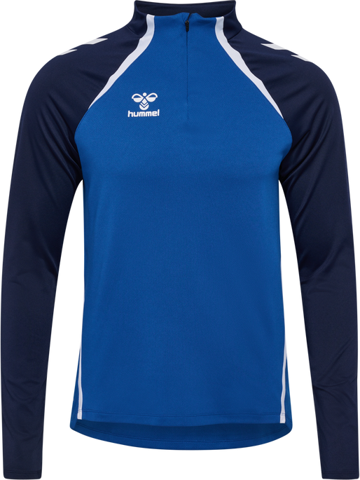hmlLEAD 2.0 HALF ZIP, TRUE BLUE/MARINE, packshot