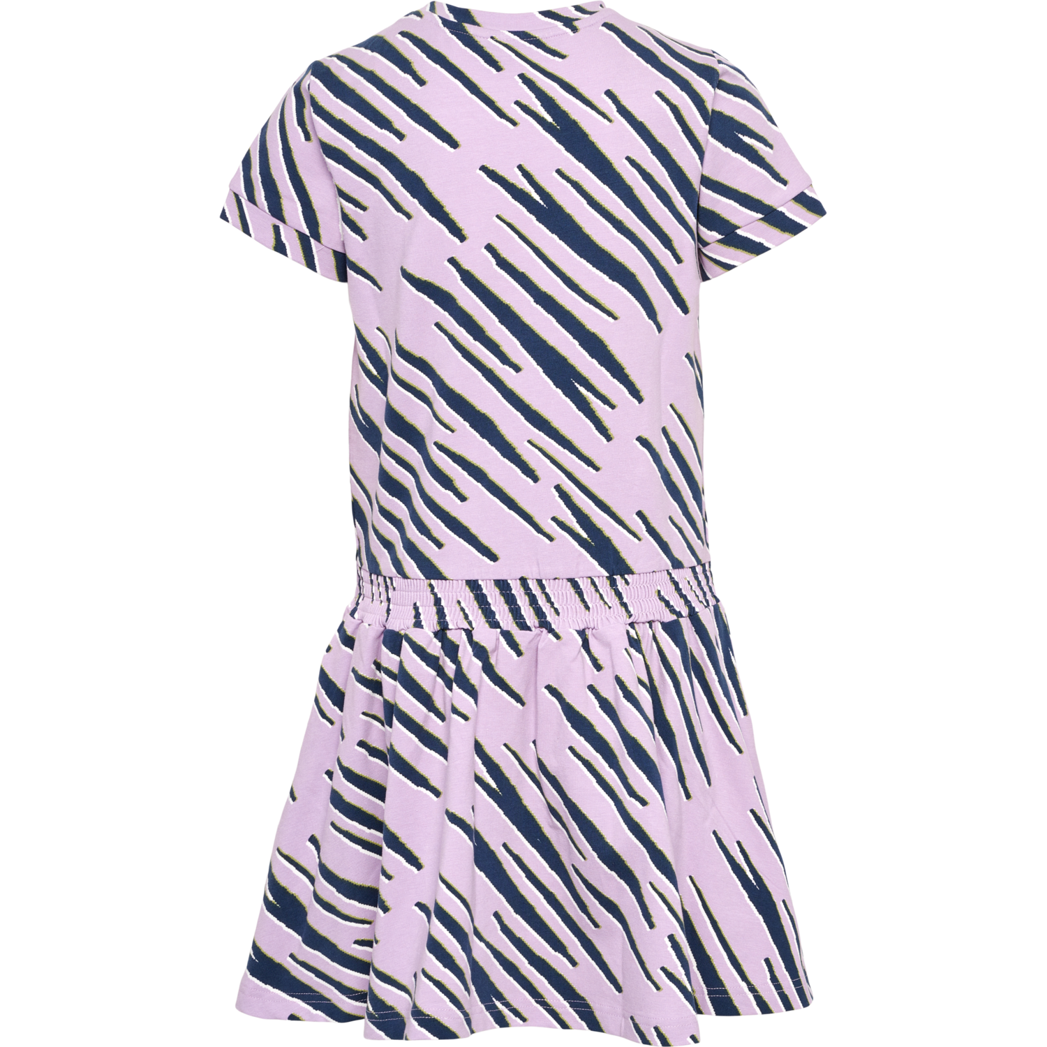 hmlRUSHY AOP DRESS S/S, ORCHID BLOOM, packshot