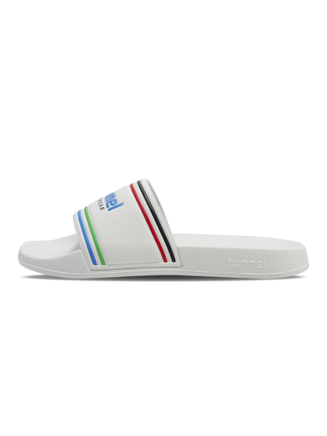 POOL SLIDE RT, WHITE/MULTICOLOR, packshot