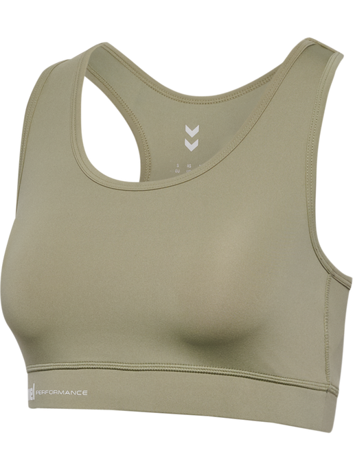 hmlPULSE LIGHT SUPPORT BRA, SEAGRASS, packshot
