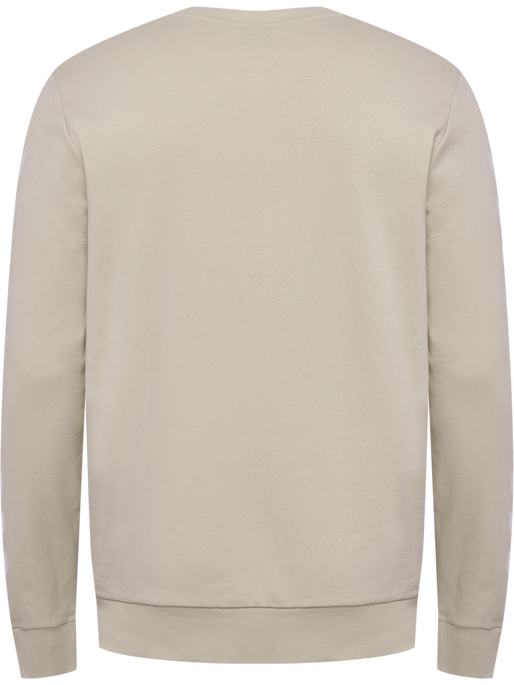 hmlLEGACY CHEVRON SWEATSHIRT, PUMICE STONE, packshot