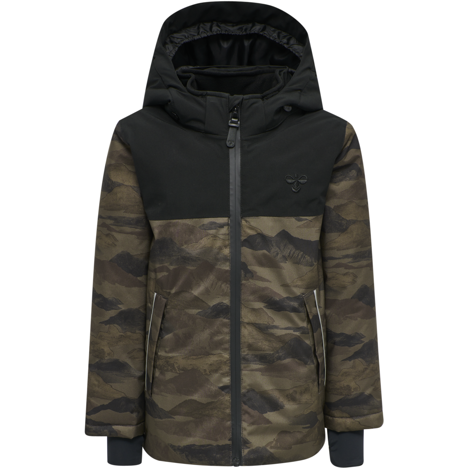 hmlLOGAN JACKET, CHOCOLATE CHIP, packshot