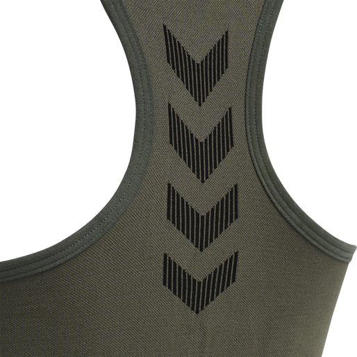 HUMMEL FIRST SEAMLESS BRA WOMAN, GRAPE LEAF HUMMEL FIRST SEAMLESS BRA WOMAN, GRAPE LEAF, packshot
