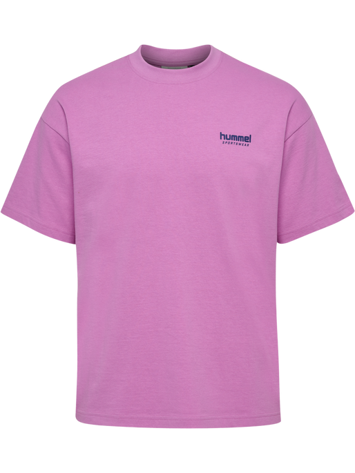 hmlLOOSE T-SHIRT S/S HEADBALL, VIOLET, packshot