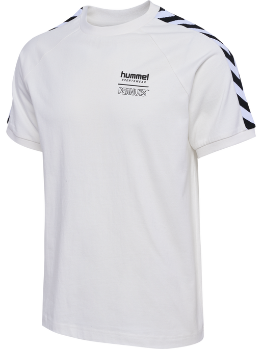 hmlARCHIVE T-SHIRT S/S PEANUTS, BLANC DE BLANC/BLANC DE BLANC, packshot