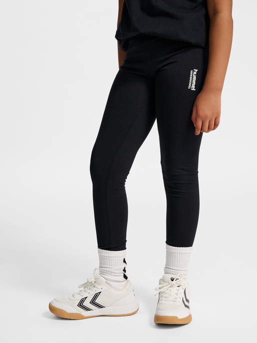 hmlJR BASE TIGHTS, BLACK, model