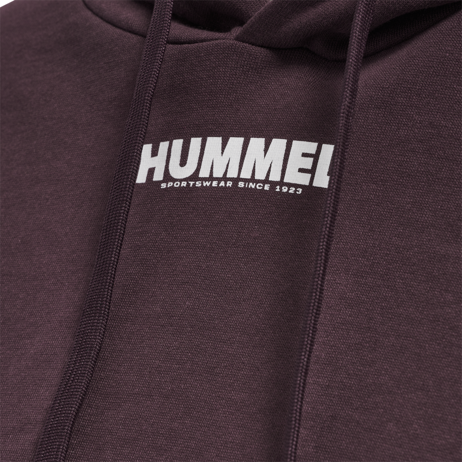 hmlLEGACY WOMAN CROPPED HOODIE, FUDGE, packshot