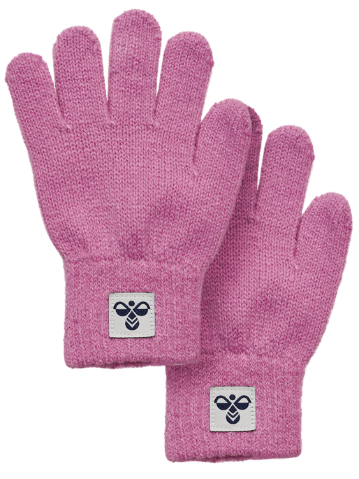 hmlJR KNIT GLOVES 2-PACK, POLIGNAC, packshot