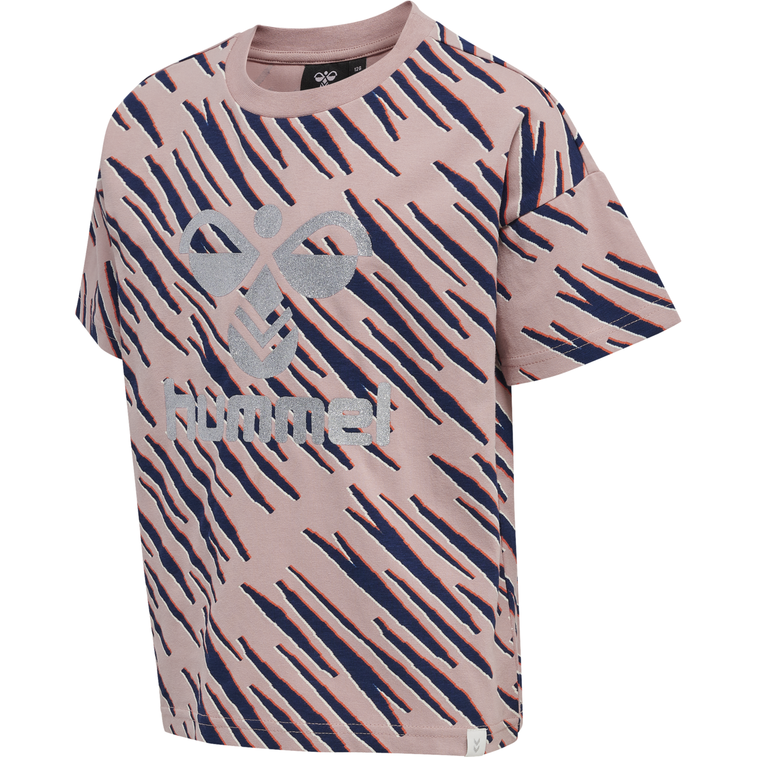 hmlAMELIA T-SHIRT S/S, WOODROSE, packshot