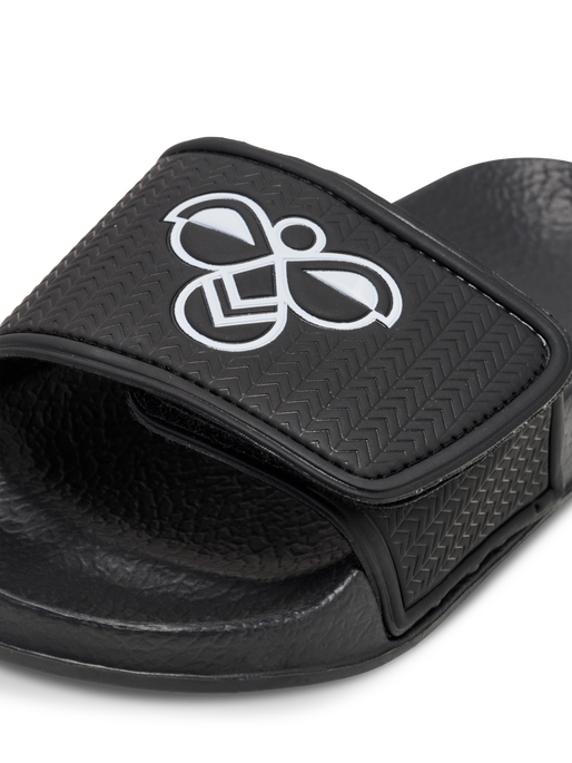 POOL SLIDE VC JR, BLACK, packshot